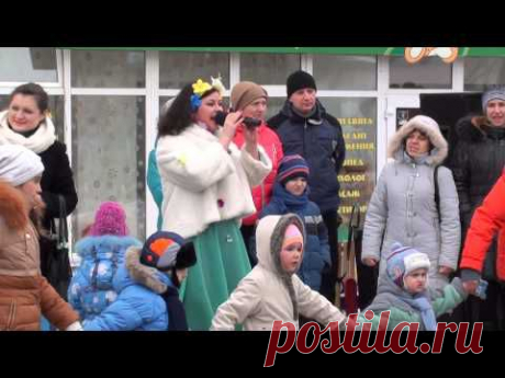 Дівчина-весна - Масленица-2015 (Сумы) - YouTube