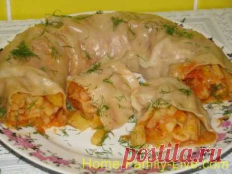 Ханум с картошкой/Сайт с пошаговыми рецептами с фото для тех кто любит готовить