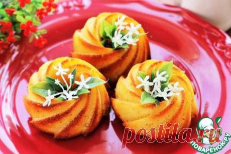 Маффины с апельсином и белым шоколадом