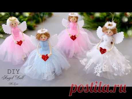 👸 АНГЕЛ К РОЖДЕСТВУ 👼 CHRISTMAS ANGEL DOLL 👸