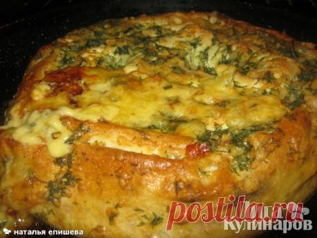 ПИРОГ ИЗ ЛАВАША С КУРИЦЕЙ И СЫРОМ | Ваши любимые рецепты