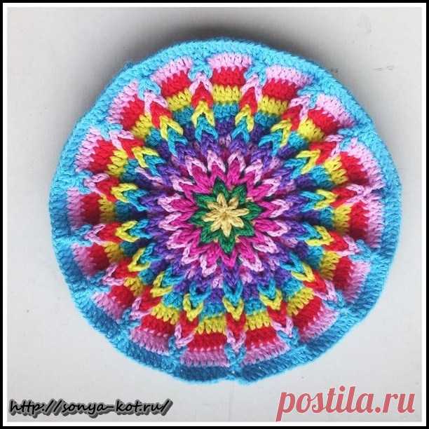 Вязаные коврики