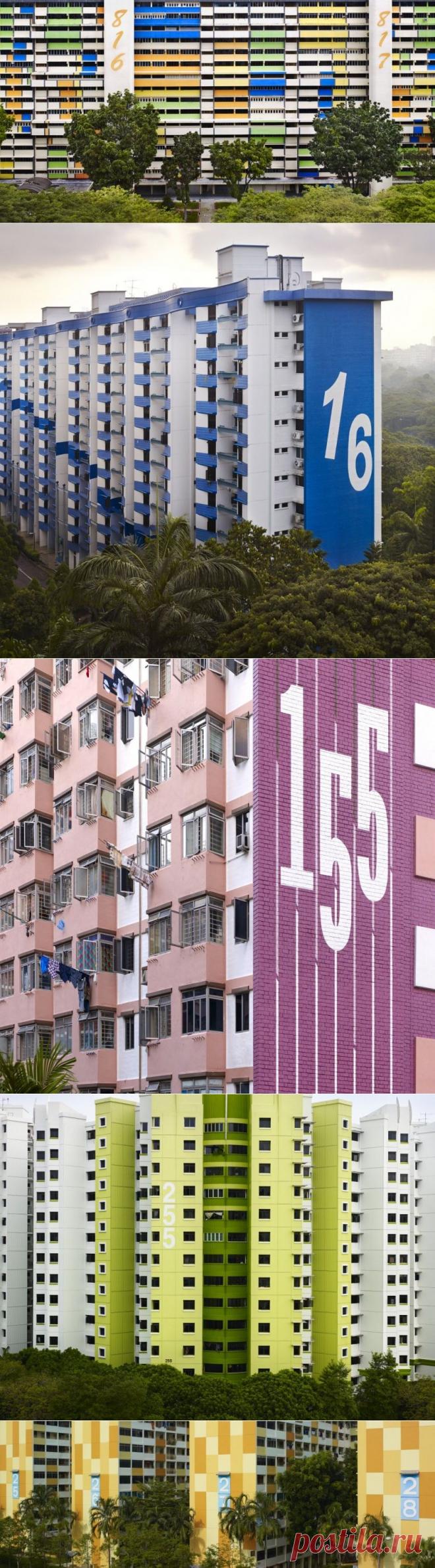 Жилищный фонд Сингапура самый яркий и красивый;)) Фотограф Питер Штайнхауэр (Peter Steinhauer) — Фотоискусство