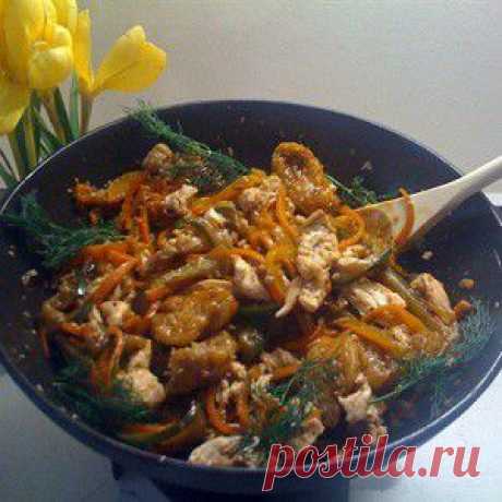 Отварная курица с соусом из овощей и клецками, жареными в китайской смеси пяти пряностей рецепт – китайская кухня, низкокалорийная еда: основные блюда