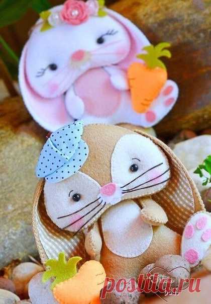 Игрушки из фетра