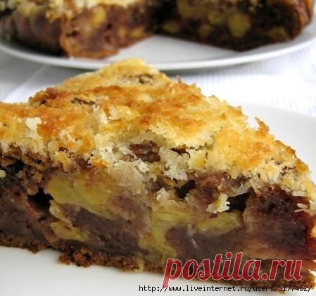 Пирог с финиками