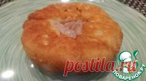 Беляши с мясом на кефирном тесте - кулинарный рецепт