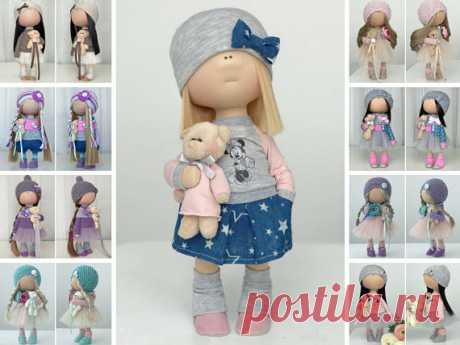 Cloth doll Tilda doll Art doll Stoffpuppe Poupée Handmade doll Fabric doll Textile doll Bambole Rag doll Puppen Muñecas Blue doll Yulia K Cloth doll Tilda doll Art doll Stoffpuppe Poupée Handmade doll Fabric doll Textile doll Bambole Rag doll Puppen Muñecas Blue doll Yulia K __________________________________________________________________________________________   Hello, dear visitors!  This is handmade textile doll created by Master Yulia K. (Sochi, Russia). All dolls s...