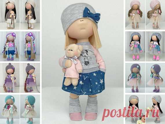 Cloth doll Tilda doll Art doll Stoffpuppe Poupée Handmade doll Fabric doll Textile doll Bambole Rag doll Puppen Muñecas Blue doll Yulia K Cloth doll Tilda doll Art doll Stoffpuppe Poupée Handmade doll Fabric doll Textile doll Bambole Rag doll Puppen Muñecas Blue doll Yulia K __________________________________________________________________________________________   Hello, dear visitors!  This is handmade textile doll created by Master Yulia K. (Sochi, Russia). All dolls s...