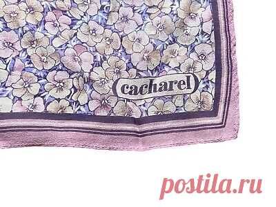 Vintage Cacharel Floral Scarf Silk Square Bright Spring Rolled Hem Signed  | eBay Vintage Ellen Tracy Floral Scarf Silk Square Bright Spring Rolled Hem Signed21