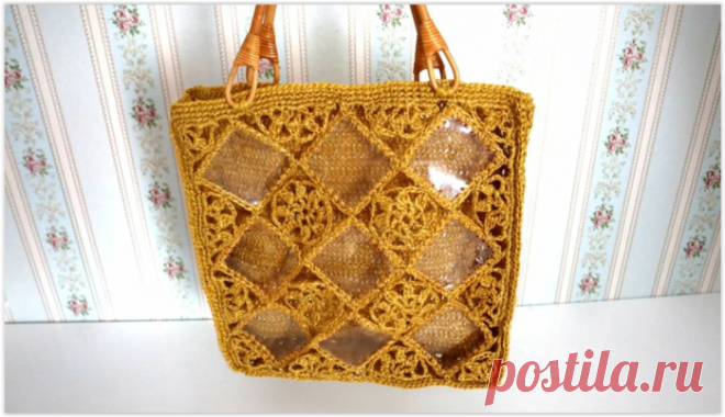 Рассказываю зачем глажу пластиковые бутылки и какую красивую сумку из них делаю своими руками!