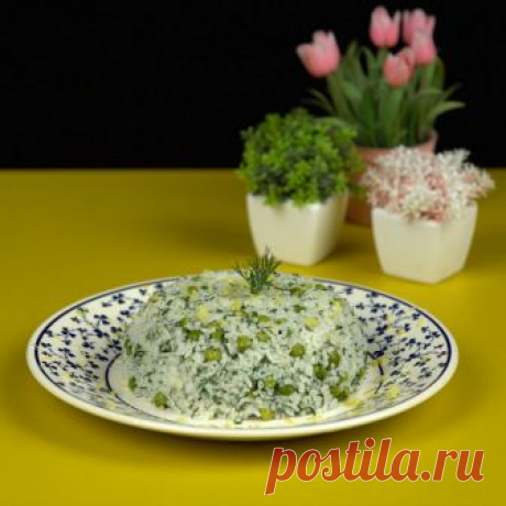 Рис с зеленым горошком и лимонным соком — Кулинарная книга - рецепты с фото