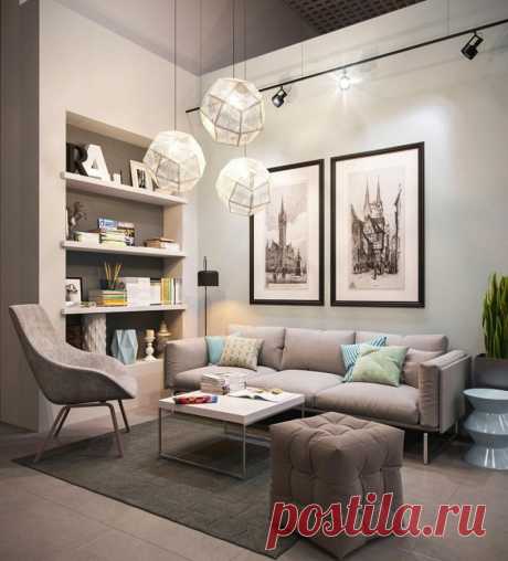 Идеи для оформления гостиной в квартире | Роскошь и уют