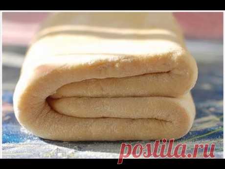 СЛОЕНОЕ ТЕСТО за 10 МИНУТ! УНИВЕРСАЛЬНОЕ! ХРУСТЯЩЕЕ! Puff pastry