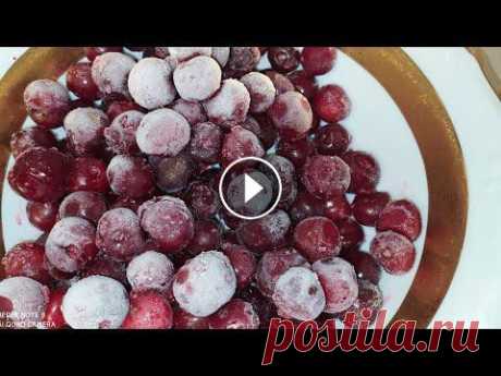 МОРС из замороженной вишни! Вишня-500гр Вода-3л Сахар-250гр #какваритьморс #вишневыйморс #...