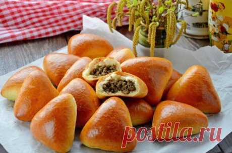 Простые, но очень вкусные пирожки на кефирном тесте