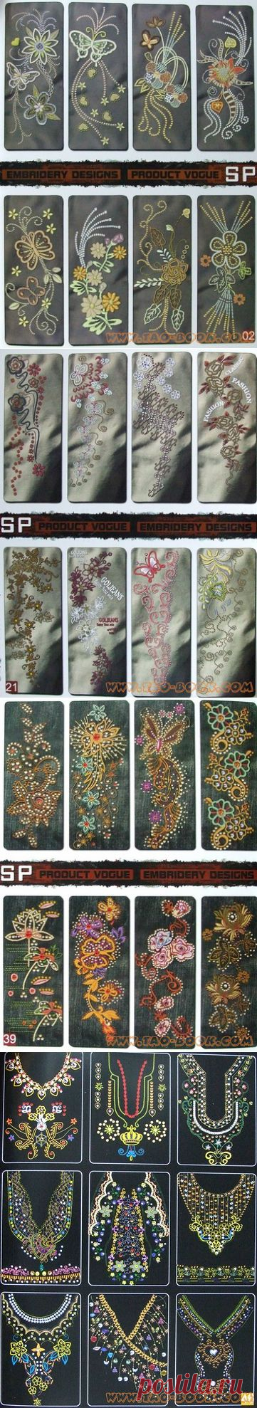 Журнал-каталог: SP Product Vogue Embridery Designs №6 (вышивка)