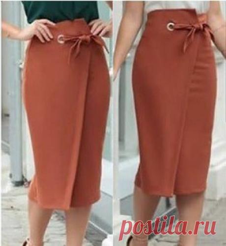 Выкройка прямой юбки с запахом (Шитье и крой) Преимущество юбки с запахом заключается в том, что она действительно стильная и подходит для любого женского образа. Сочетание может быть совершенно любым, начиная от этнических вариантов одежды, з…