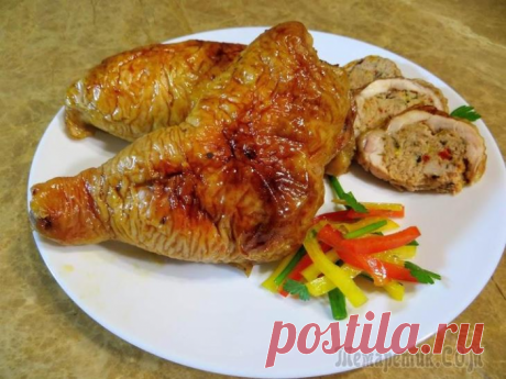 На зависть подруге - фаршированные окорочка / Очень вкусный рецепт