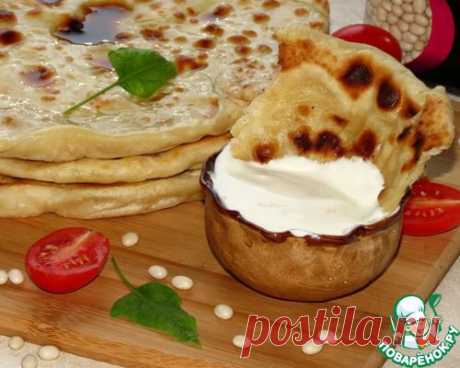 Лепешки с белой фасолью Бланш