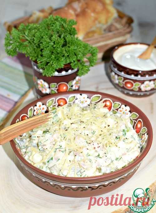 Салат с ветчиной 