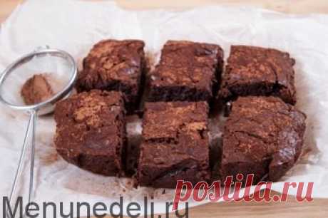 Рецепт брауни классический с пошаговыми фото / Меню недели