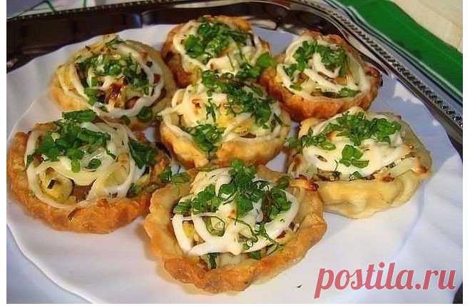 Тοп-9 лучшиx закусок в тарталетках на Hοвый гοд | Кулинарушка - Вкусные Рецепты