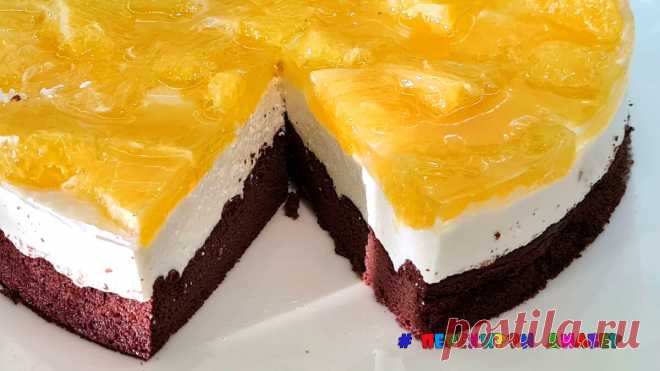 Тортик диабетику. Солнечный, яркий, бисквит и птичье молоко, всего 3,9 грамма углеводов на 100 грамм | Перехитри Диабет | Дзен