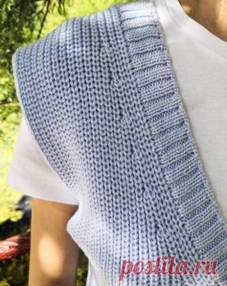 Жилет от https://www.instagram.com/nadeks_knit