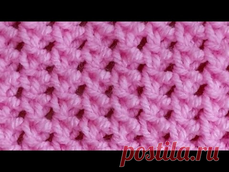 Объёмный, ажурный узор спицами для джемпера , кофточки.