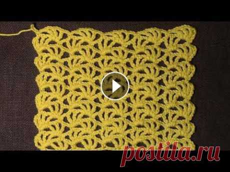 Очень красивый ажурный узор. Вязать просто УЗОР БЛИЗНЕЦ + СХЕМЫ СПУСКОВ в новом видео -...