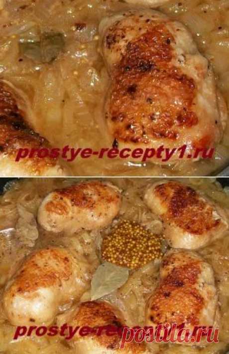 Курица в пиве.