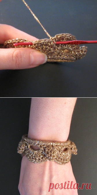 Вязание Крючком Браслет | FaveCrafts.com