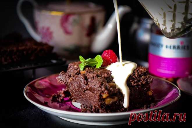 Нутовый брауни — полезный десерт: рецепт пошагово — Фактор Вкуса