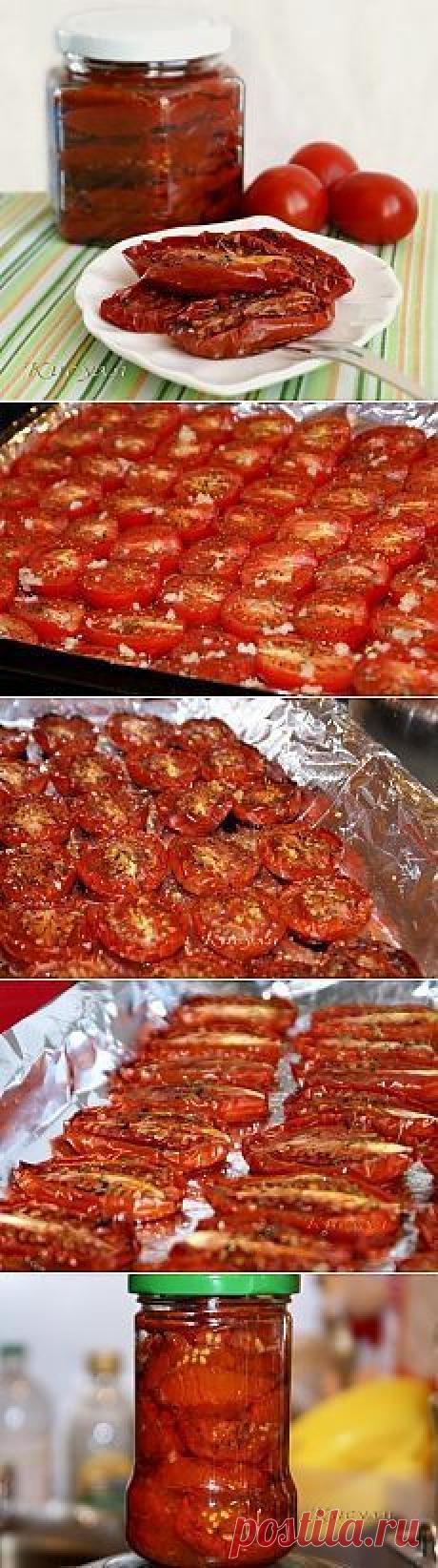 Безумно вкусные вяленые помидоры...