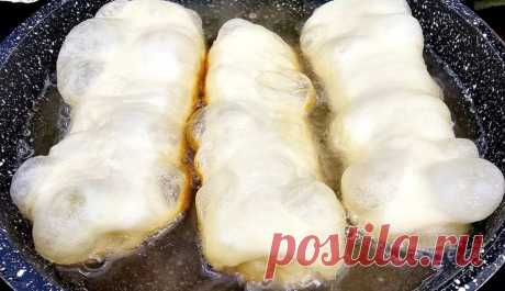 Беру кефир и 1 яйцо для пышных пирожков. Пеку так уже 30 лет: тесто тонкое, начинка сочная