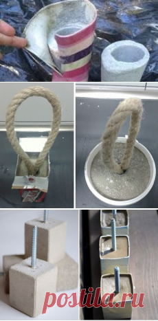 Prácticas Ideas para el Hogar...: Creativos y Sencillos Moldes para Usar en tus Proyectos en Cemento (Jardín)