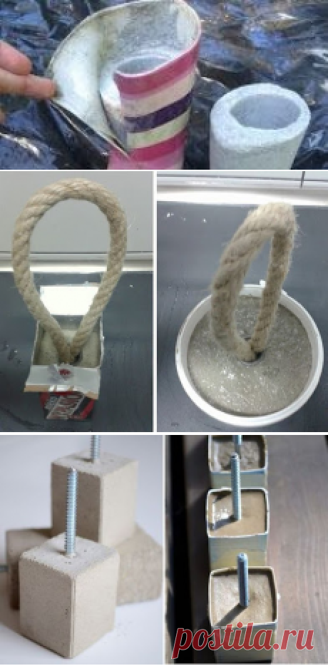 Prácticas Ideas para el Hogar...: Creativos y Sencillos Moldes para Usar en tus Proyectos en Cemento (Jardín)