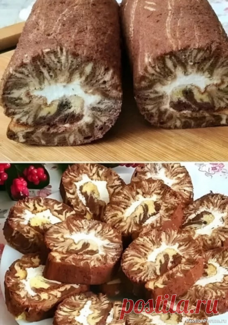 Бисквитный рулет «УРАГАН» ВКУСНЫЙ КРАСИВЫЙ БИСКВИТНЫЙ РУЛЕТ «УРАГАН»&nbsp;Это не рулет это просто сказка!&nbsp;Рулет получается очень красивым, можно сказать даже праздничным и действительно очень вкусным.😍&nbsp;Ингредиенты:&nbsp;4 крупных куриных яйца&nbsp;70 грамм сахара&nbsp;60 мл молока&nbsp;45 мл...