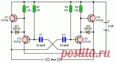 Цветомузыка и другие схемы светодиодных мигалок | Технические советы и не только. | Яндекс Дзен