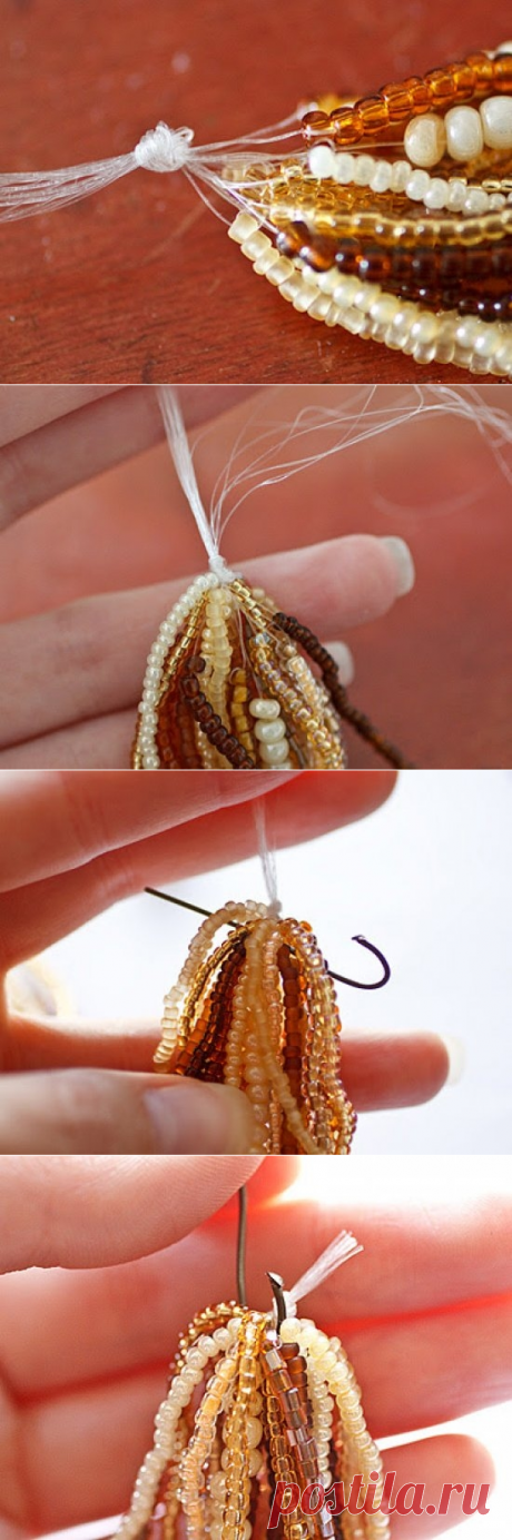 Бусы из бисера своими руками: мастер-класс | LS