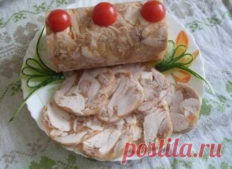 Куриный рулет в бутылке | Вкусняшка