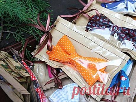 Шьем пакет из крафт-бумаги с прозрачной частью - Ярмарка Мастеров - ручная работа, handmade