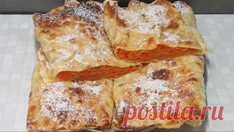 Много ТЫКВЫ и Никакой Возни с Тестом! Быстрые Вертуты с Тыквой - ВКУСНЯТИНА!!! Pie with pumpkin