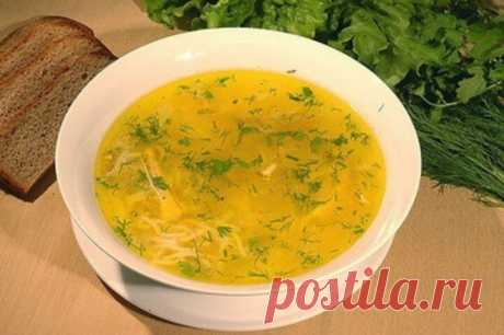 Низкокалорийный суп из курицы с овощами рецепт для похудения