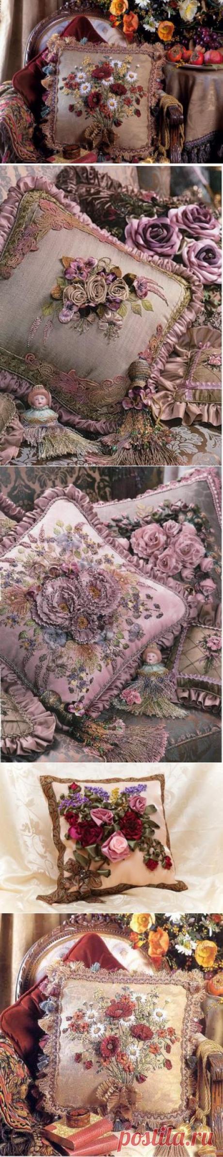 Атласно-шёлковое чудо цветочное