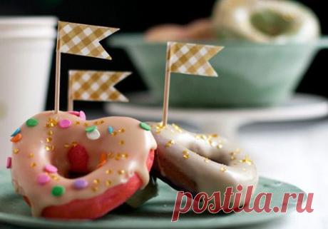 Как сделать украшения для выпечки из бумаги самой | Рукоделие | Treasurebox - пошаговые мастер-классы