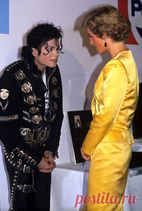 Майкл и принцесса Диана / Церемонии – Фото / Майкл Джексон / Michael Jackson