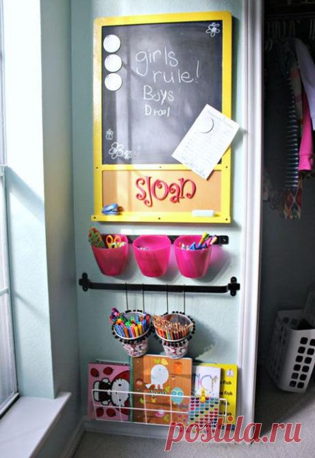 Как организовать детский уголок для творчества — Мой дом