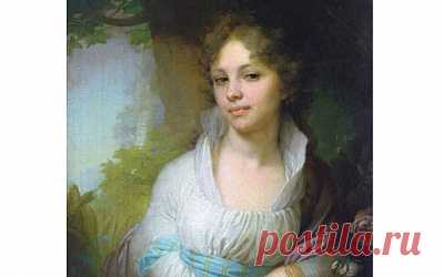 Портрет М.И. Лопухиной» Владимира Боровиковского, 1797 год.